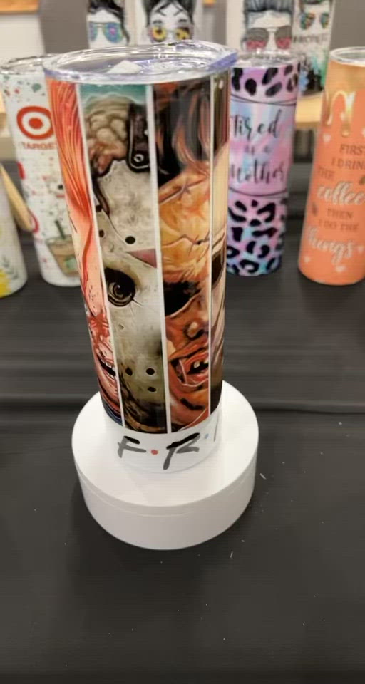 20oz Friends Horror Tumbler