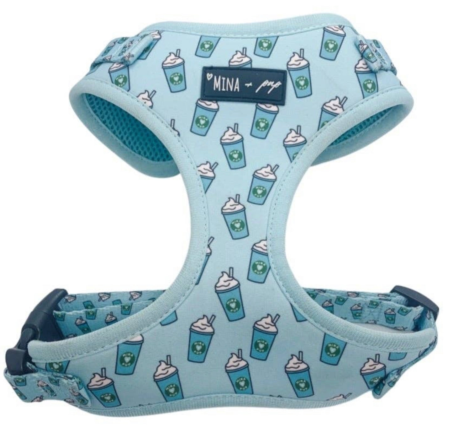 Pupshake Blue Adjustable Harness