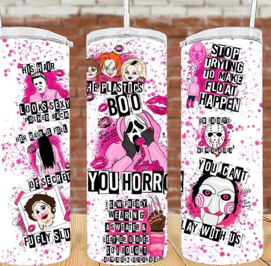 20oz Mean Girls Horror Tumbler