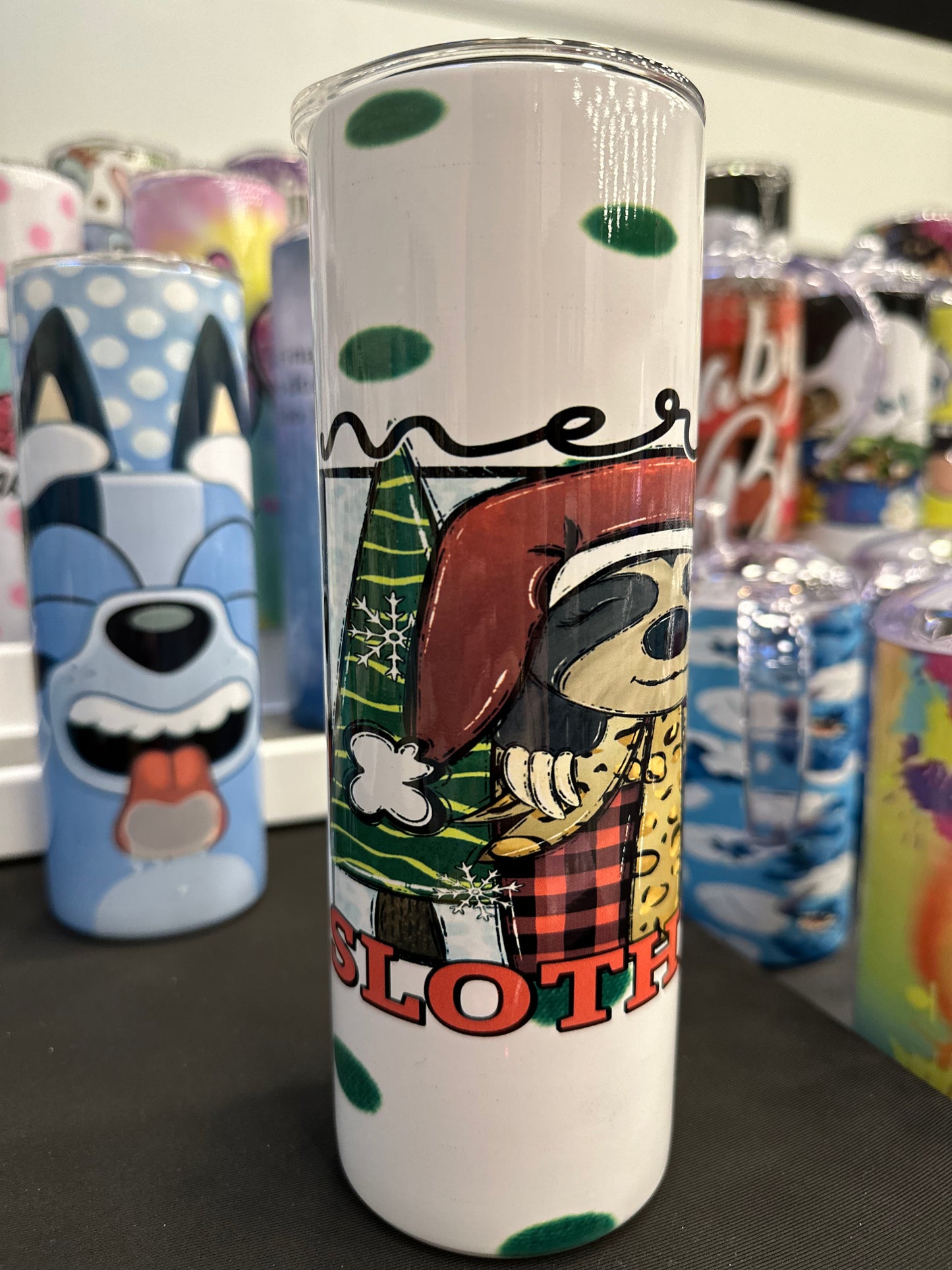 20oz Merry Slothmas Tumbler