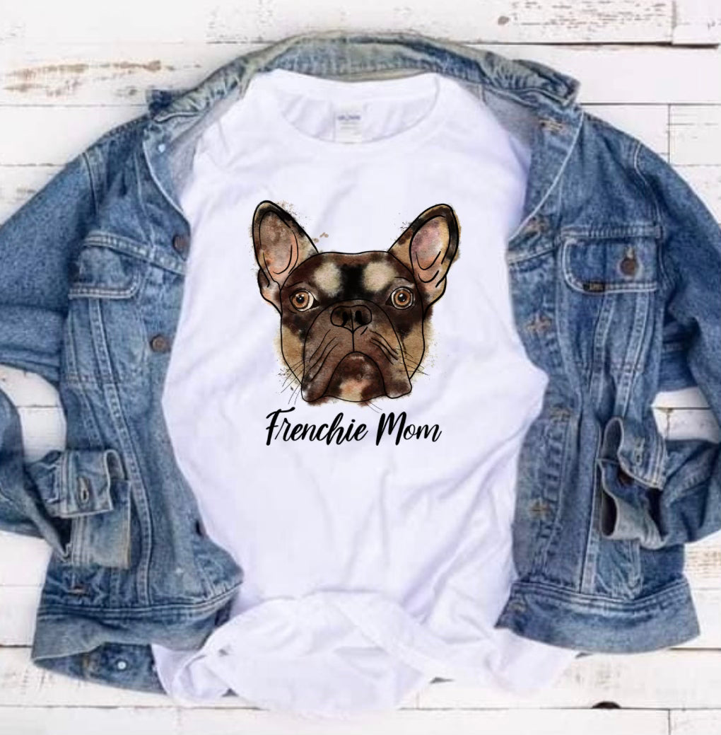 French Bulldog Frenchie Mom Tee