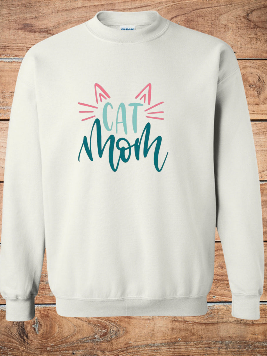 Cat Mom Crewneck