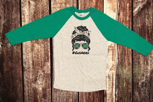 #GoHerd Raglan Tee