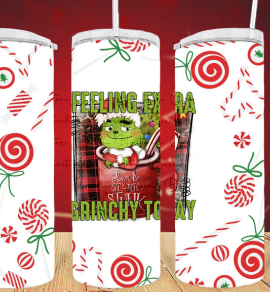 20oz Feelin Grinchy Tumbler