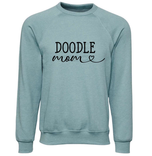 Doodle Mom Sponge Fleece Crewneck