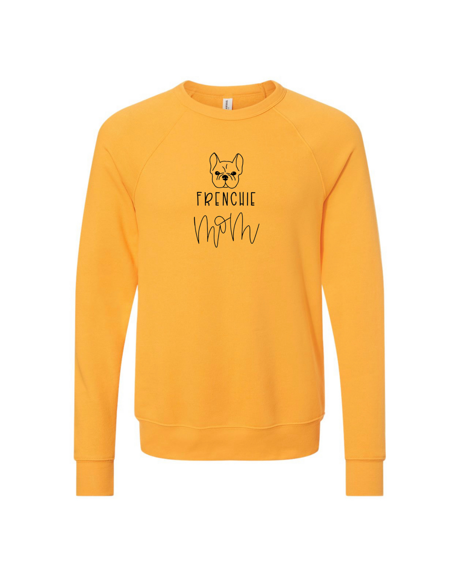 Frenchie Mom Sponge Fleece Crewneck