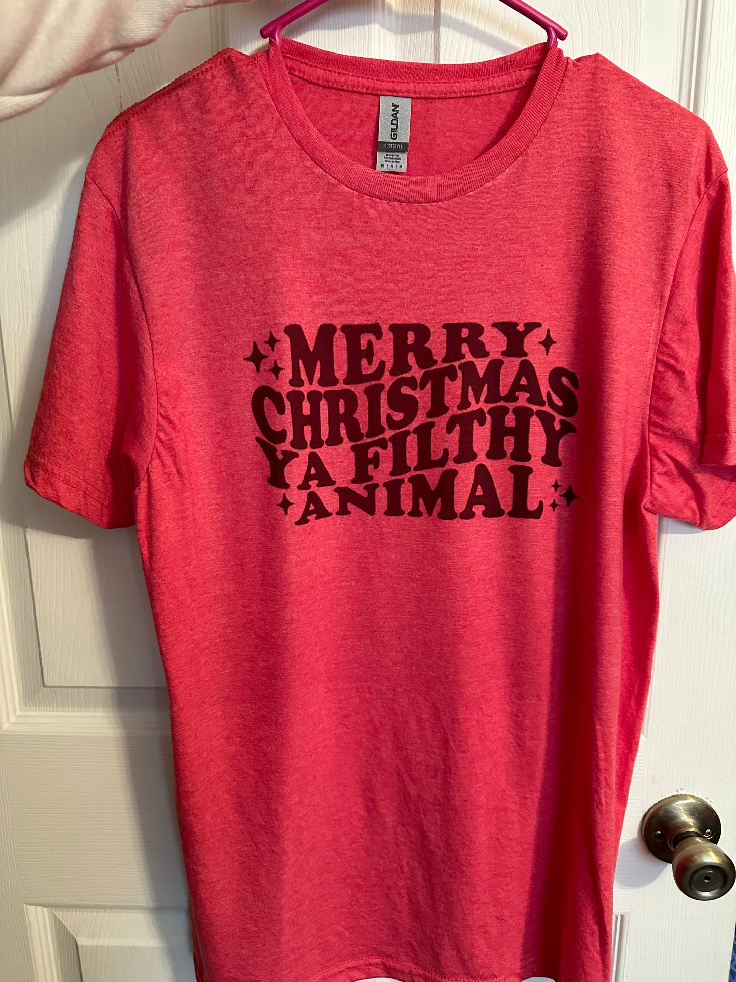 Merry Christmas Ya Filthy Animal Tee