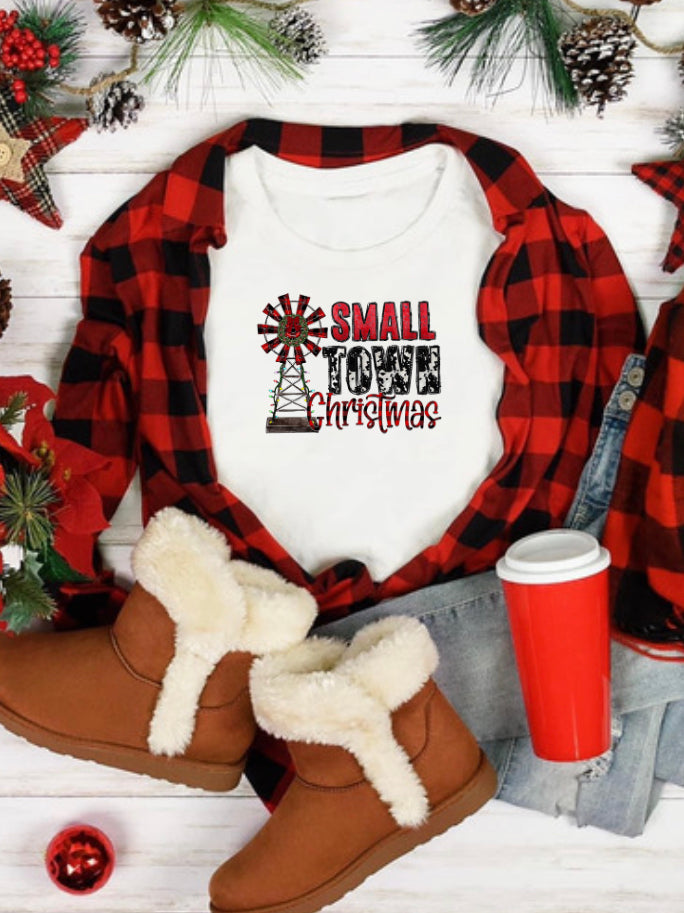 Small Town Christmas Tee