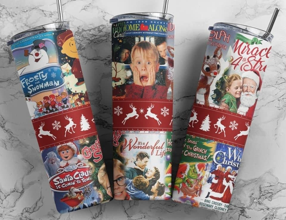 20oz Christmas Movie Tumbler