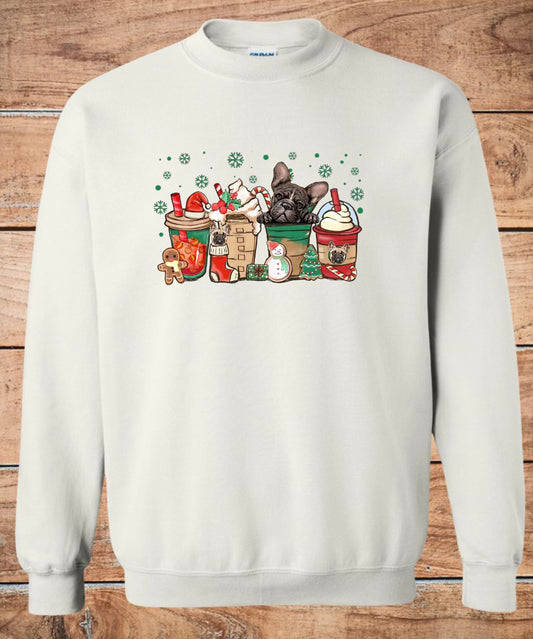 Frenchie Holiday Crewneck