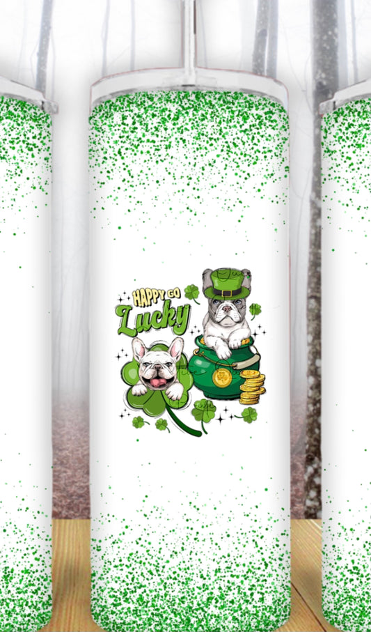 20oz Lucky Frenchie Tumbler