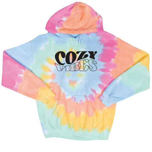 Cozy Vibes Tie Dye Hoodie