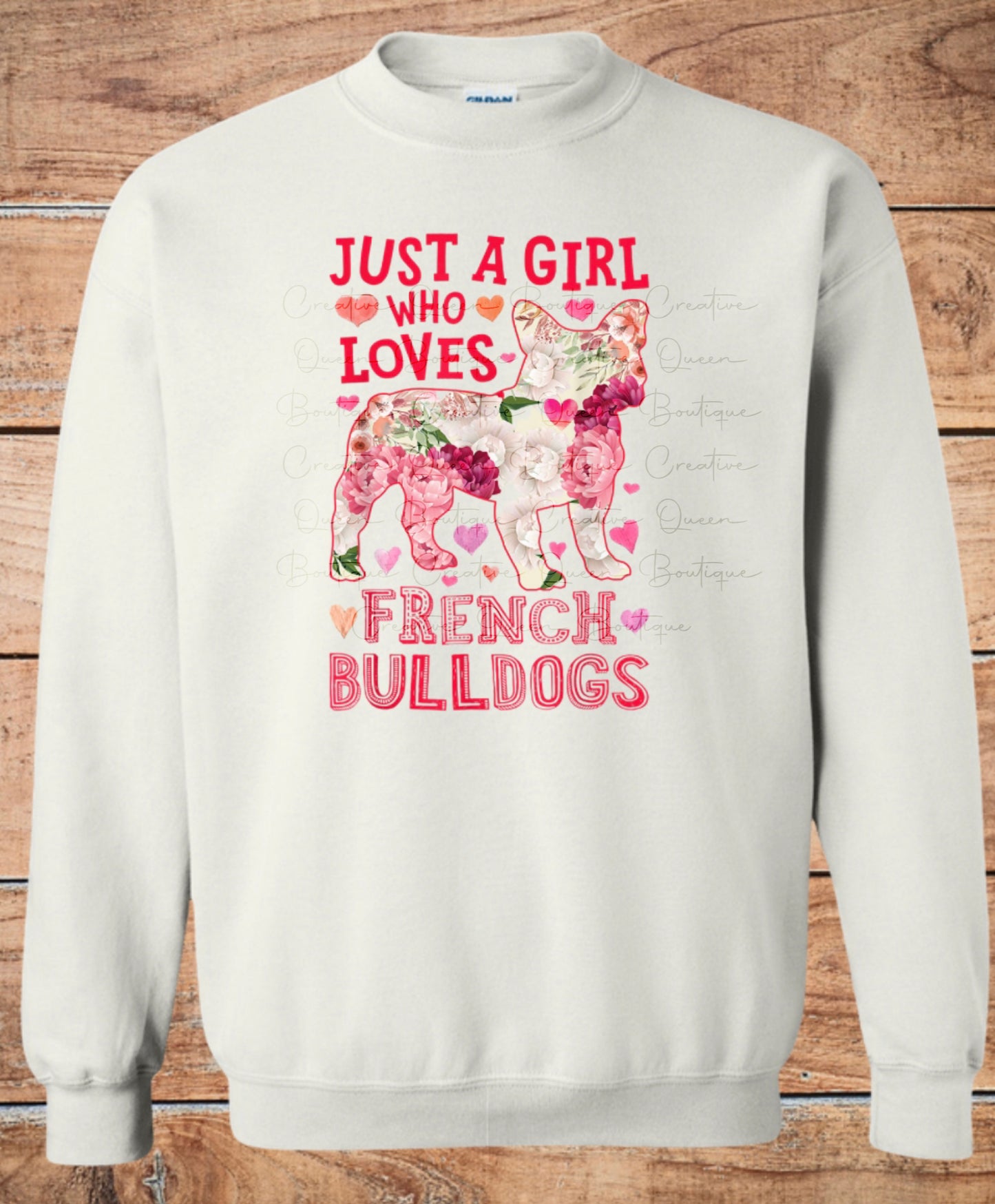 French Bulldog Love Crewneck