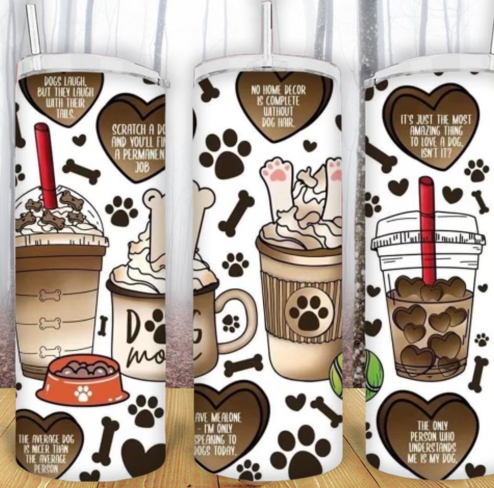 20oz Dog Mom Tumbler