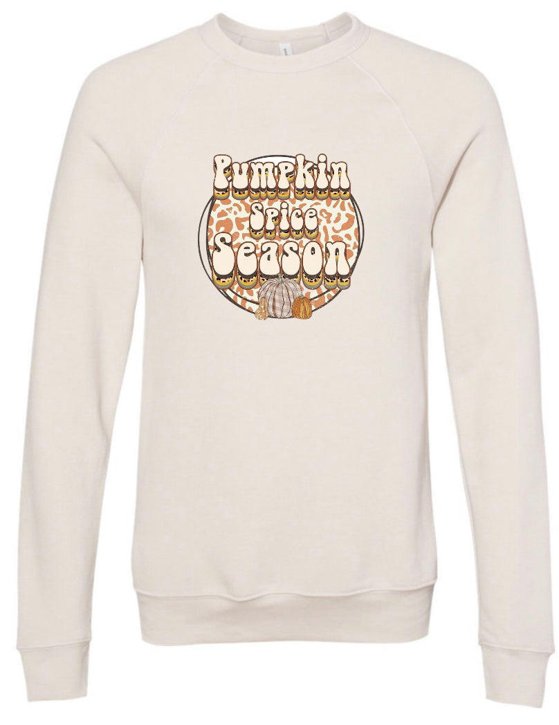 Pumpkin Spice Season Sponge Fleece Crewneck