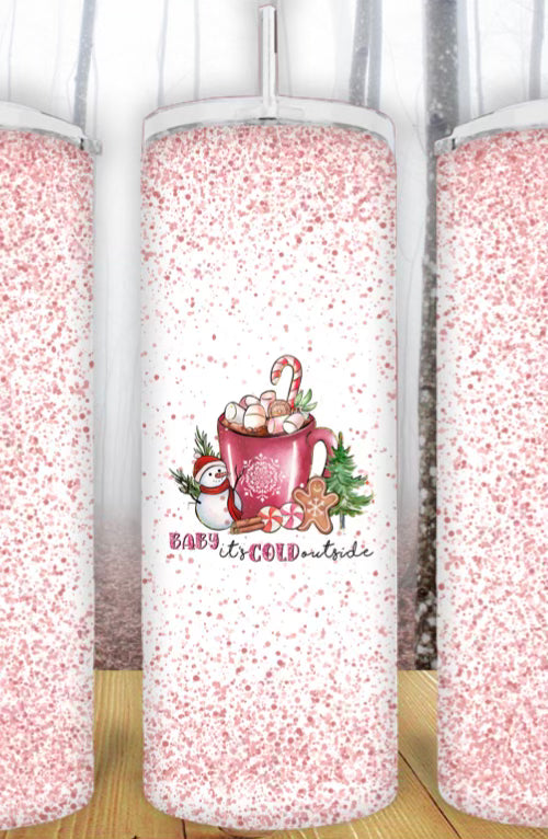 20oz Baby it’s Cold Outside Tumbler