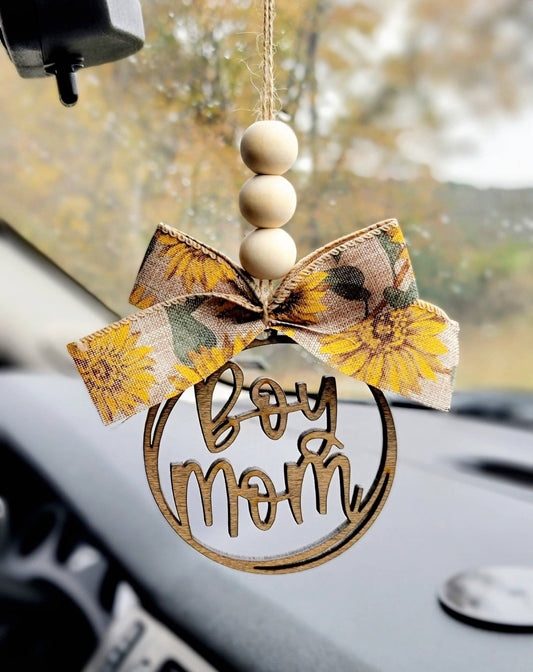 Boy Mom Car Charm