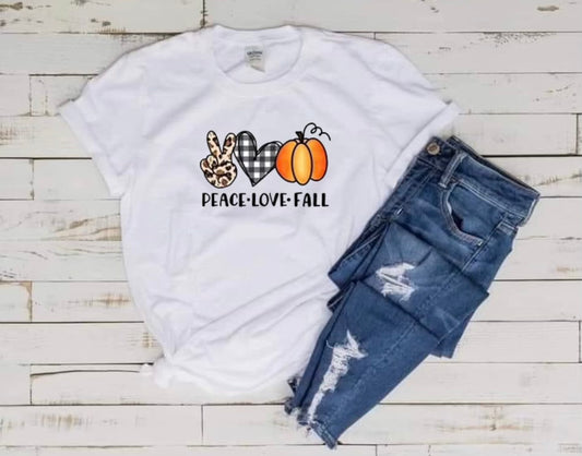 Peace Love Fall Tee