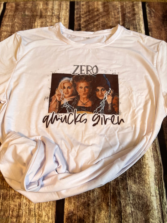 Zero Amucks Given Tee