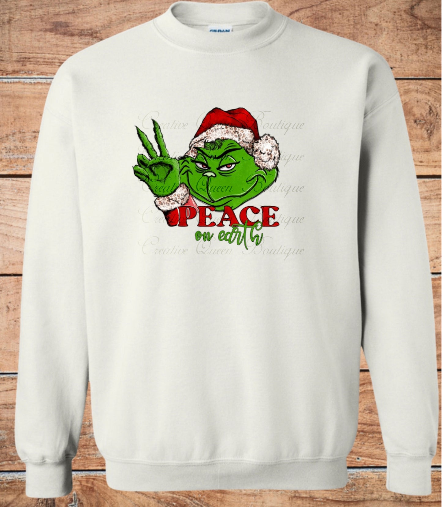 Peace Grinch Crewneck