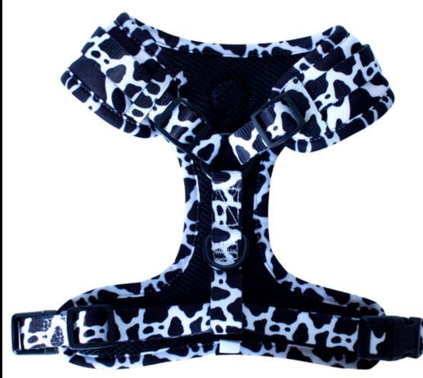 Cow Print Adjustable Harness