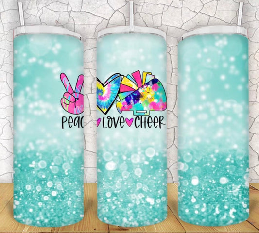 20oz Cheerleading Tumbler