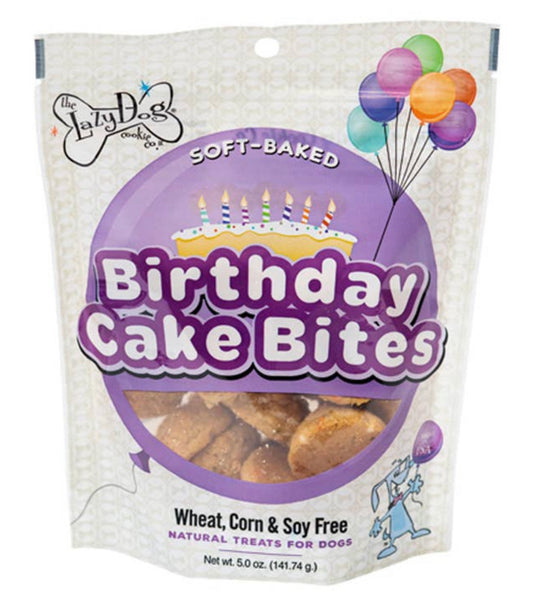 Lazy Dog Birthday Cake Bites Treats