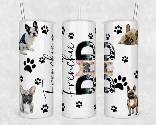 20oz Frenchie Dad Tumbler