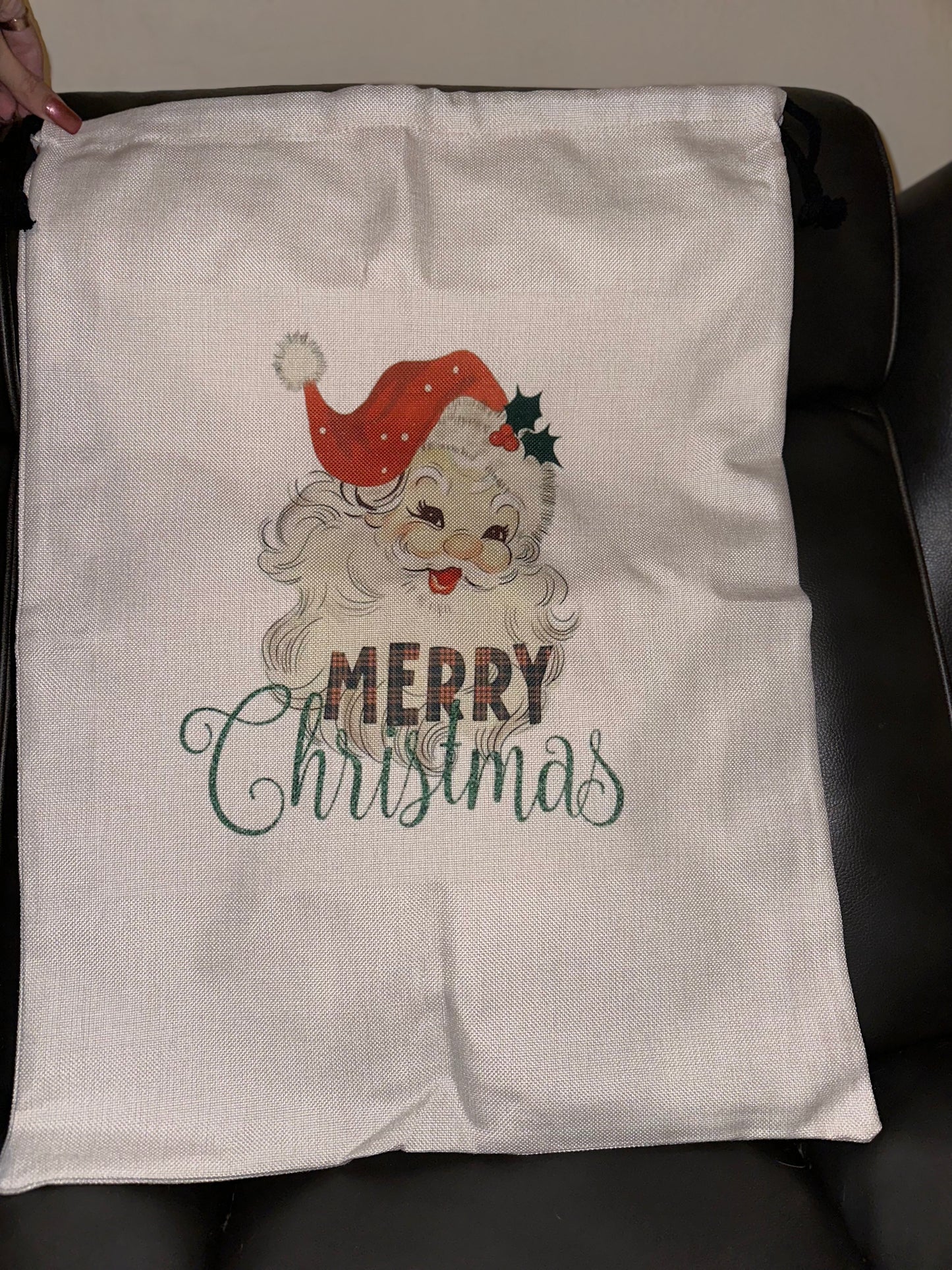 Merry Christmas Santa Bag