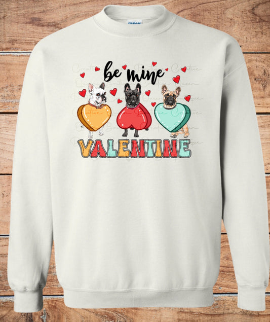 Valentine Frenchie Crewneck