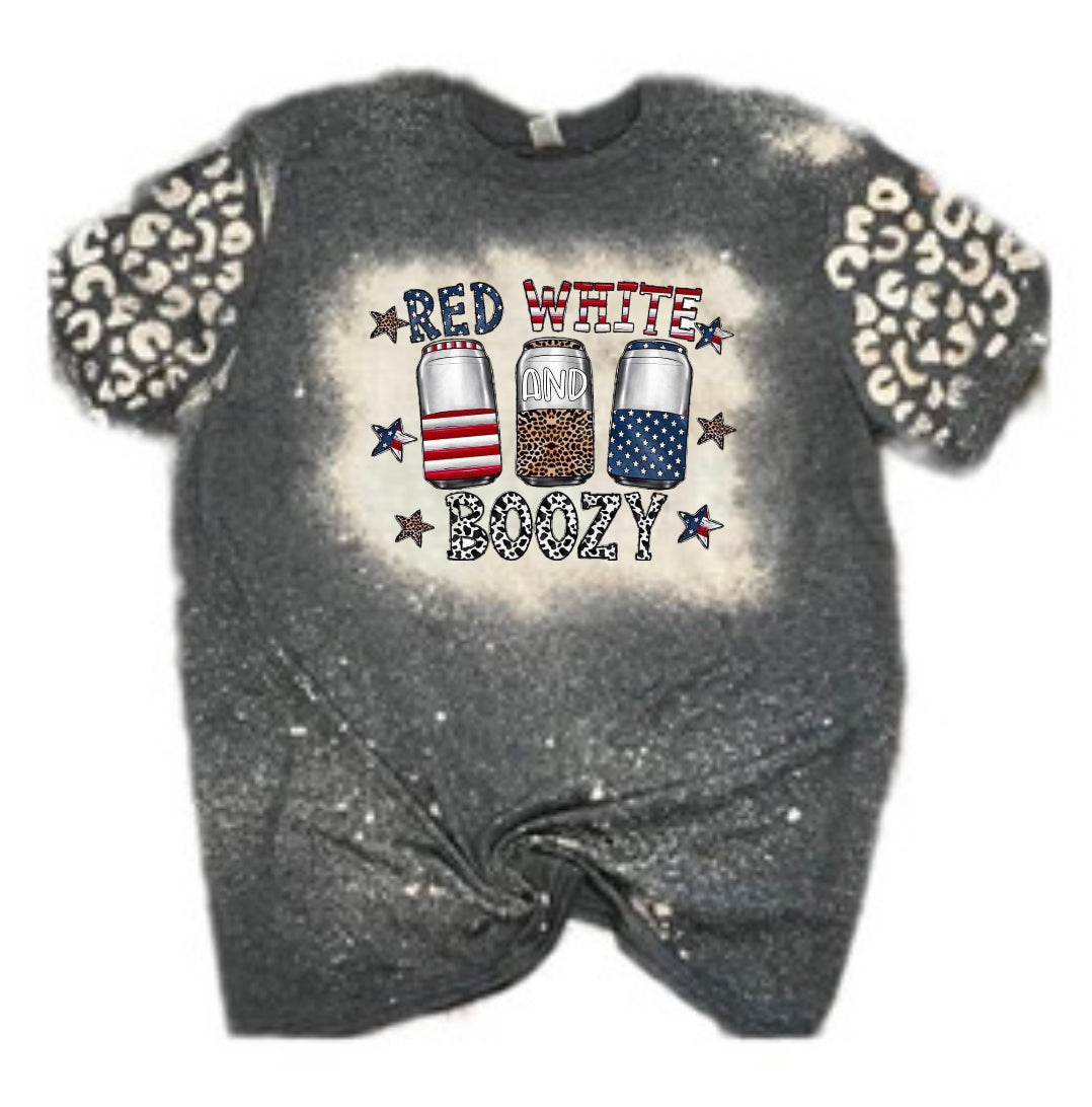 Red White & Boozy Tee