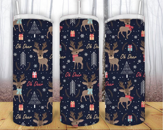 20oz Oh Deer Tumbler