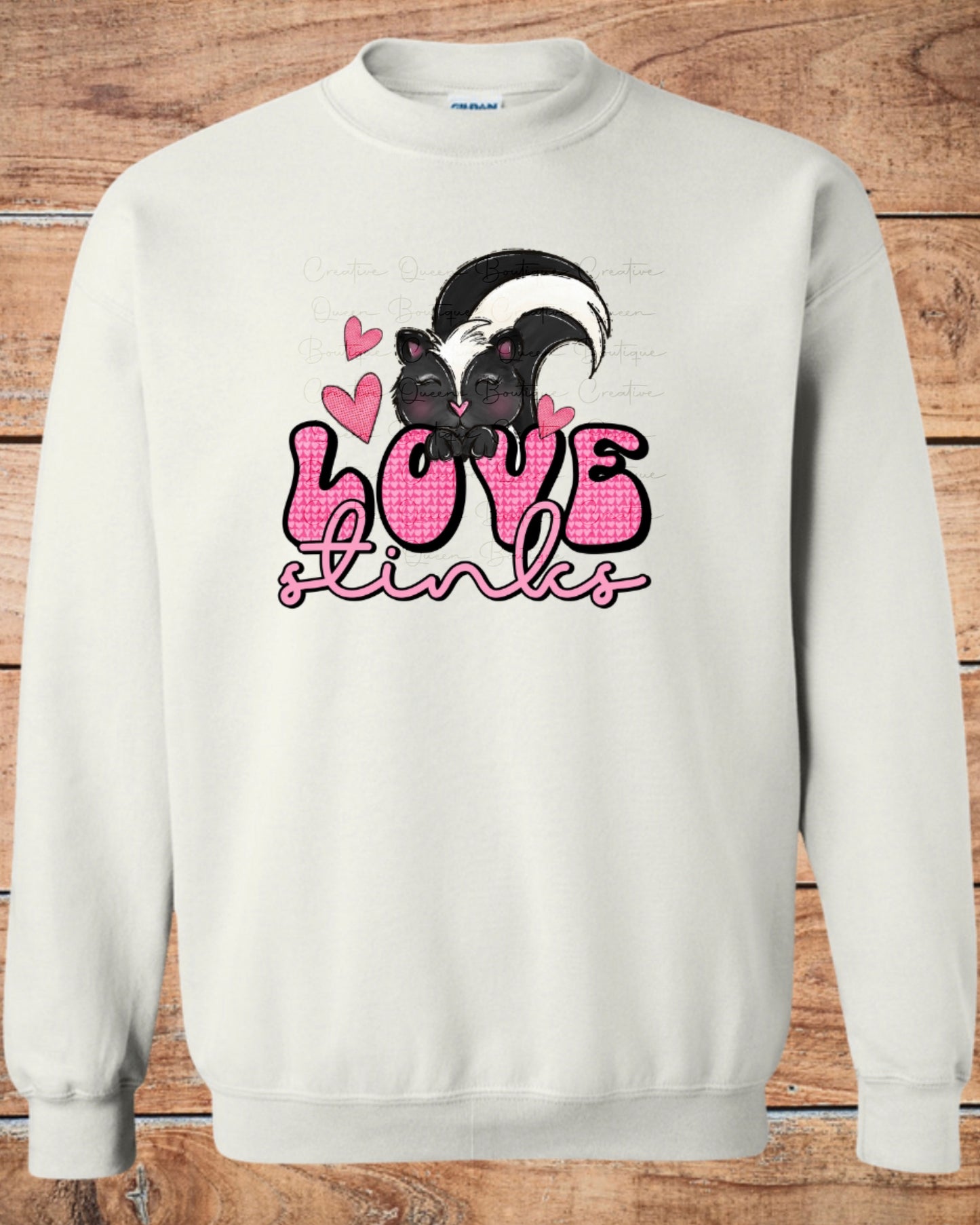 Love Stinks Crewneck