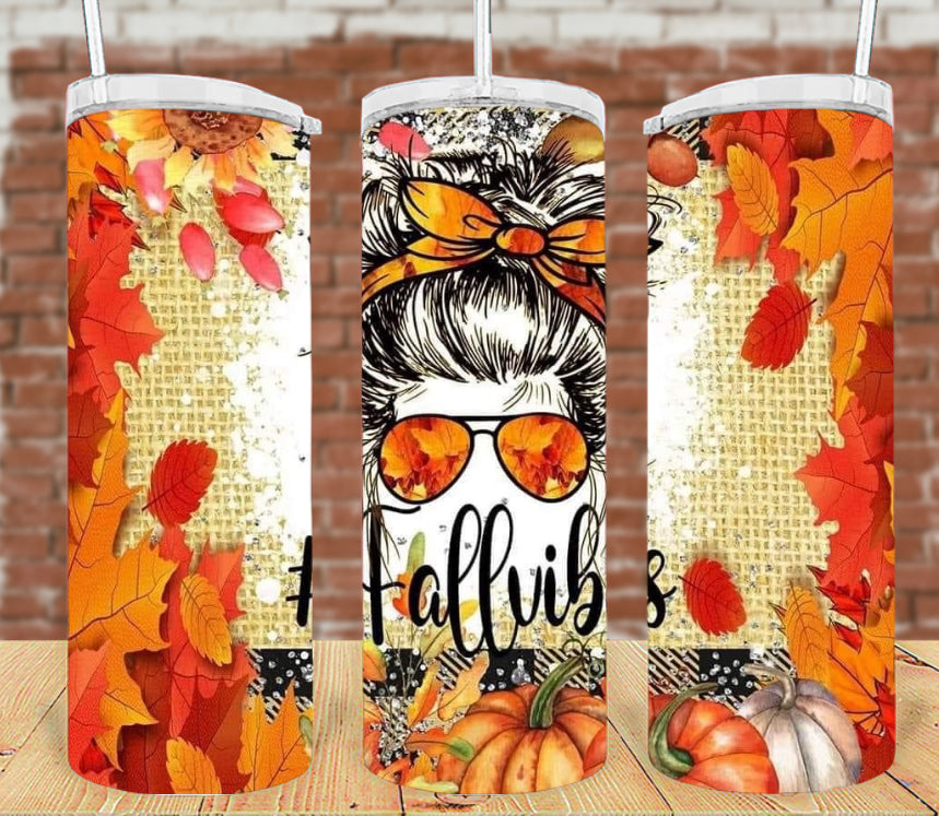 20oz Fall Vibes Tumbler