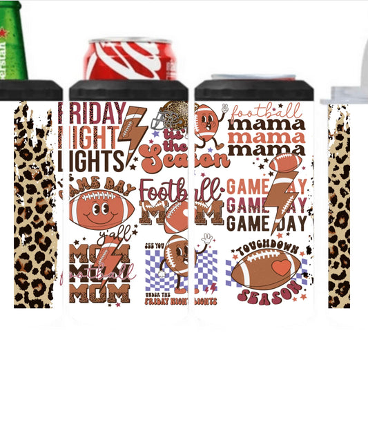 Football Friday Night Lights 4-in-1 Tumbler/Can Cooler