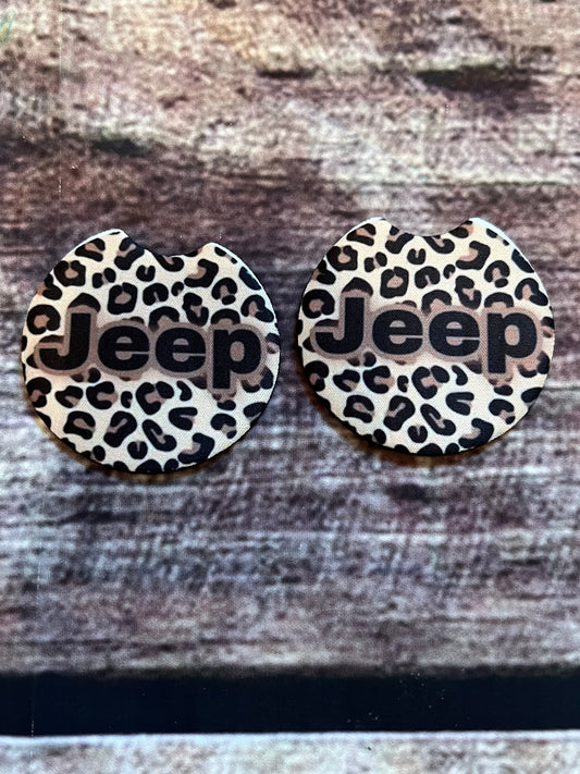 Cheetah Jeep Coasters