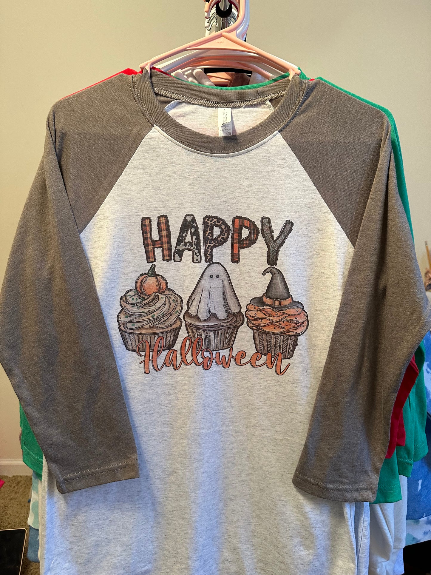 Happy Halloween Raglan Tee