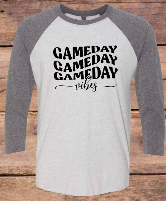 Game Day Vibes Raglan Tee