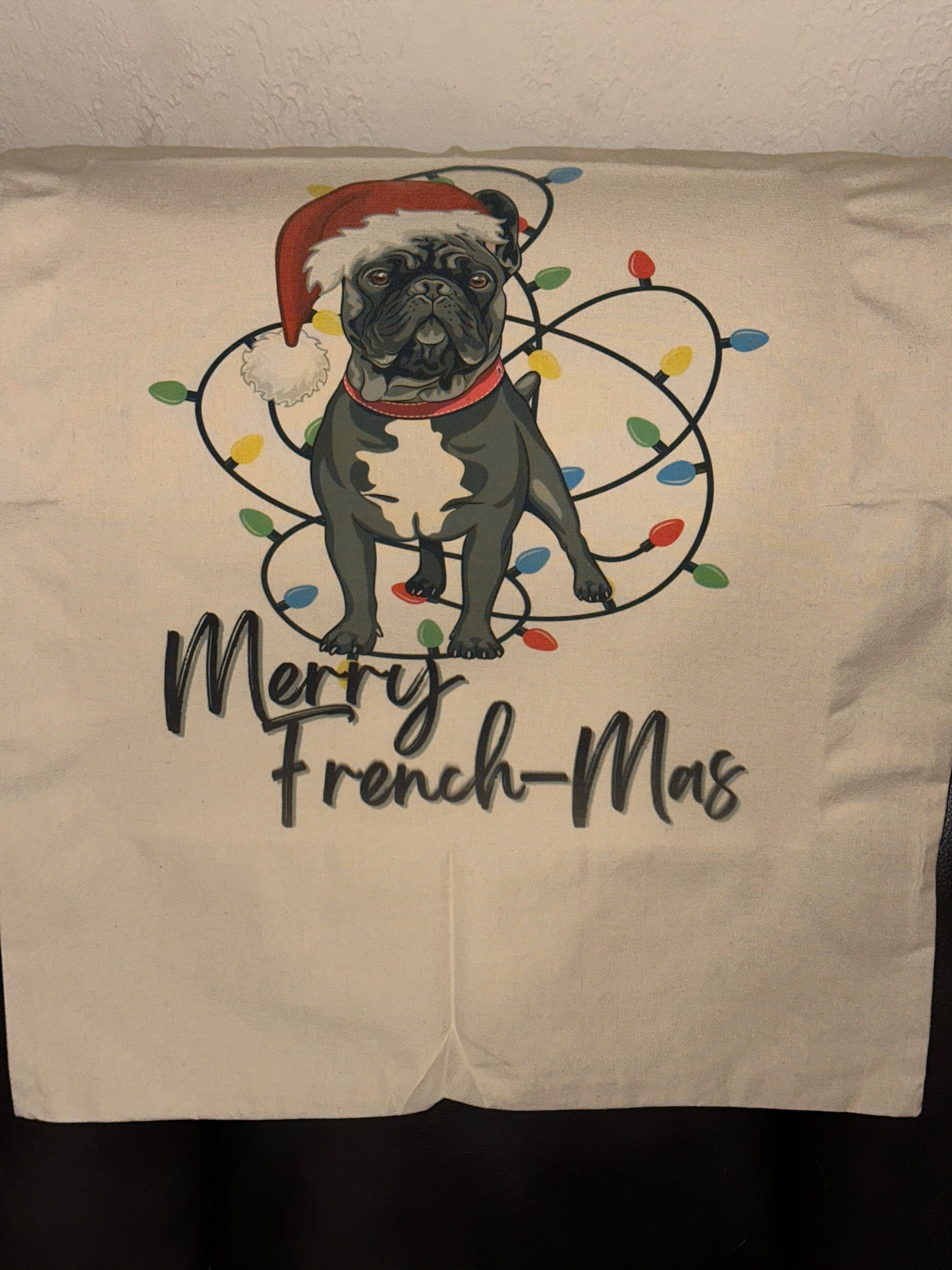 Frenchie Santa Bag