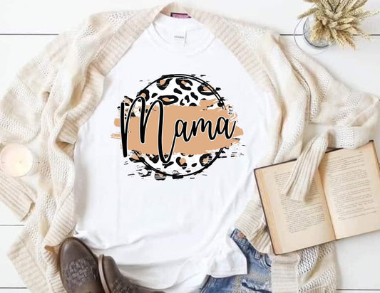 Cheetah Mama Tee