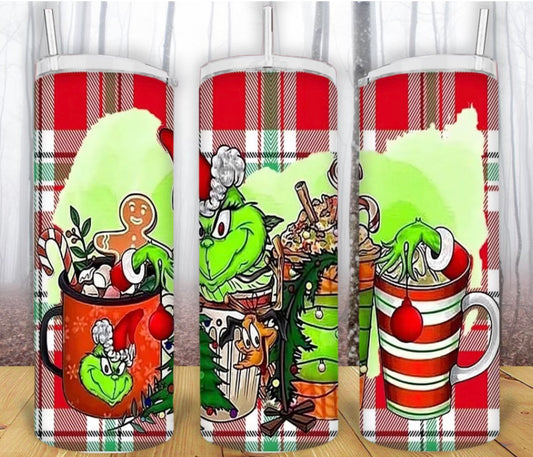 20oz Grinch Tumbler