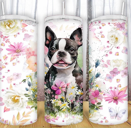 20oz Boston Terrier Tumbler