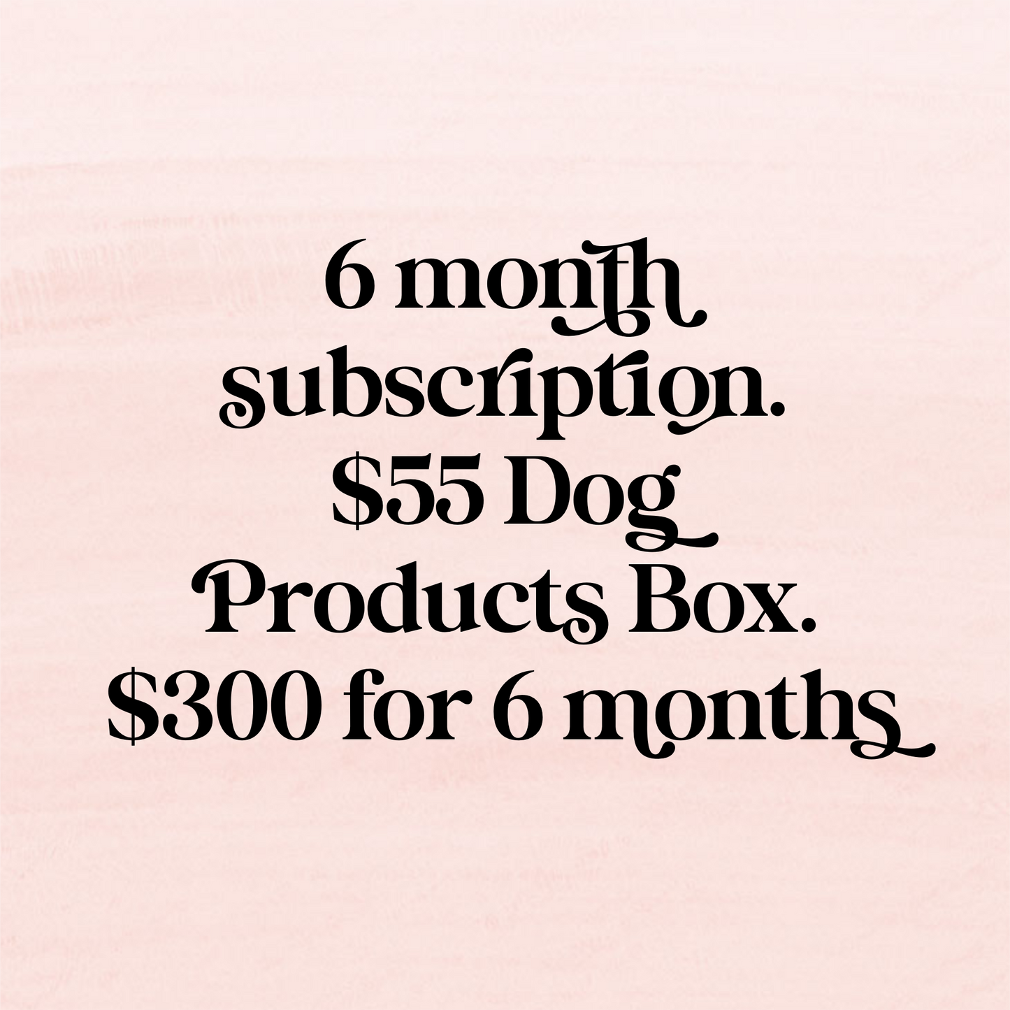 Dog Product Subscription Box 6