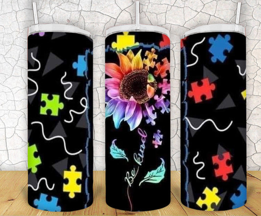 20oz Autism Awareness Tumbler