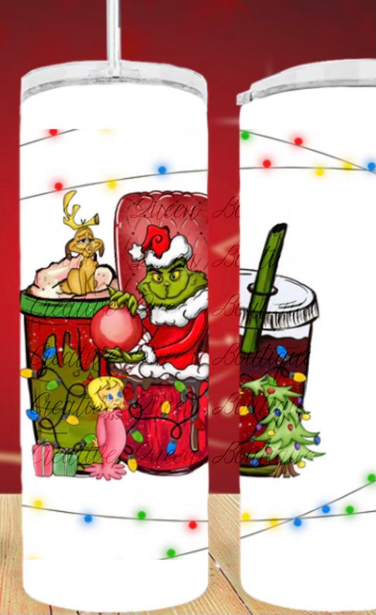 20oz Grinch Tumbler