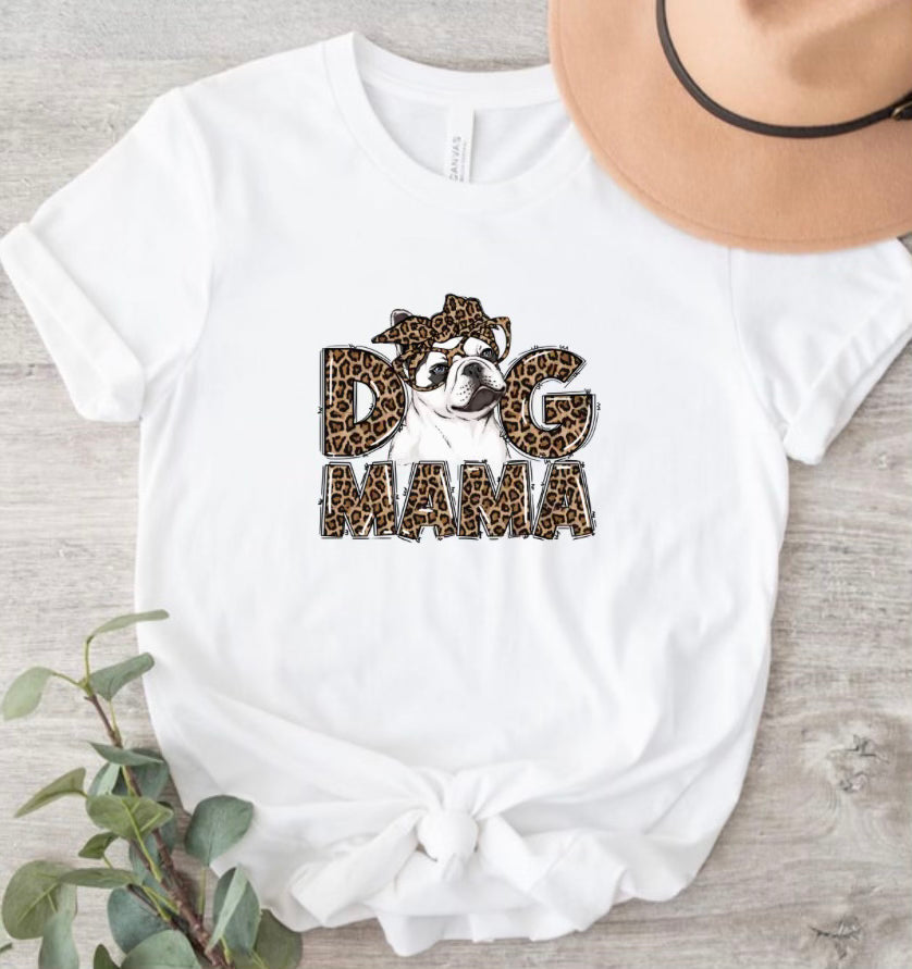 Dog Mama Frenchie Tee