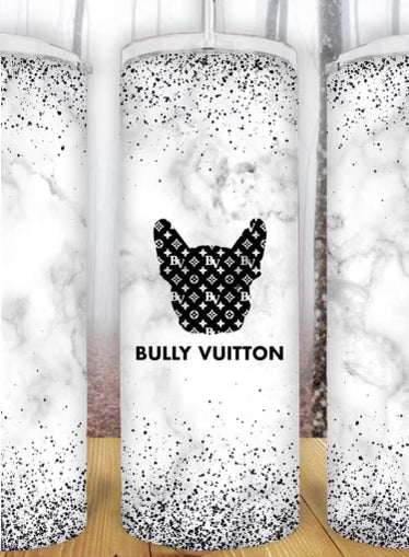 20oz Frenchie Bully Vuitton Tumbler