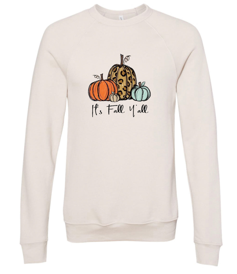 It’s Fall Y’all Sponge Fleece Crewneck