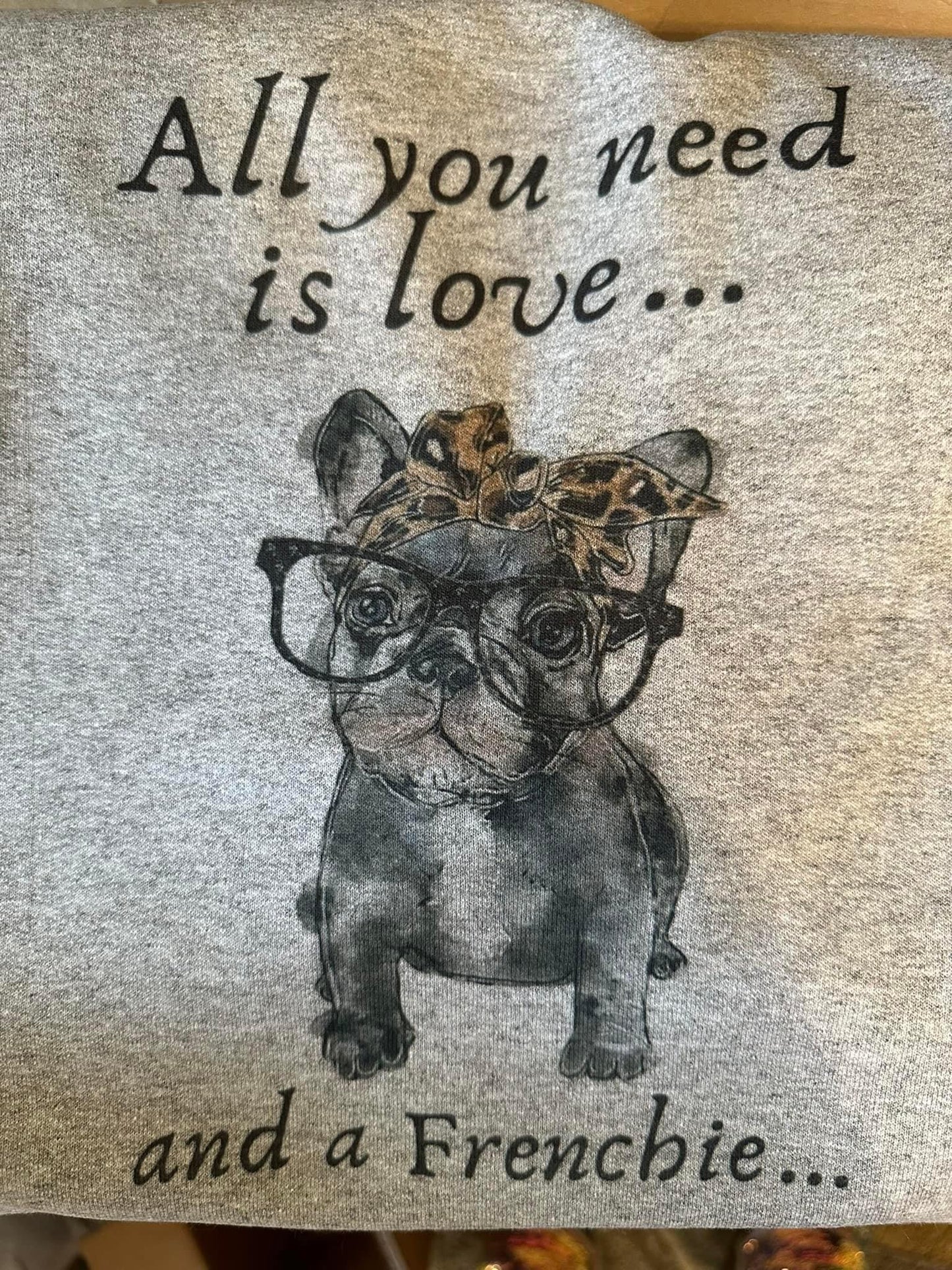 Love & A Frenchie Tee