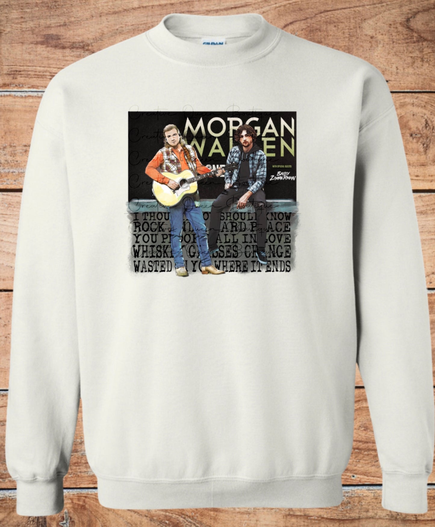 Morgan Wallen/Bailey Zimmerman Crewneck